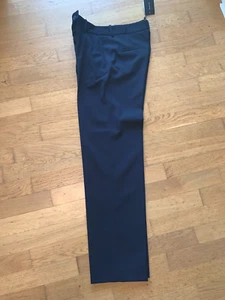 Massimo Dutti Hose Anzughose 40 high waist dunkelblau Wolle neu - Bild 1 von 2