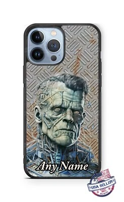 Halloween Scary Frankenstein Zombie Personalized Phone Case fits iPhone Samsung - Image 1 of 4