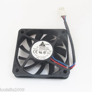 1pc DELTA EFB0612HA 60x60x10mm 6010 DC12V 0.18A 3pin Connector DC Cooling fan - Picture 1 of 5