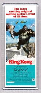 KING KONG 76"" Filmposter ""BREITER"" KÜHLSCHRANKMAGNET - JESSICA LANGE / JEFF BRIDGES! - Bild 1 von 1