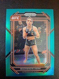 Mackenzie Dern Teal 09/49 2023 Panini Prizm UFC Strawweight