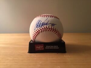 New York Yankees Jorge Posada Autographed/Signed MLB Baseball with JSA/COA