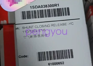 1 Stück ABB 1SDA038300R1 61000652 Druckluftschutzschalter Brandneu Fedex oder DHL - Bild 1 von 1