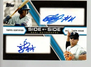 Topps Pro 2013 debut lado a lado doble automático CK Claudio Custodio/Fu-Lin Kuo 16/50 - Imagen 1 de 1