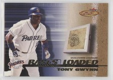2001 Fleer Futures Bases Loaded Tony Gwynn #10BL HOF