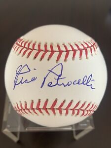 Rico Petrocelli Signed Baeball JSA COA Red Sox