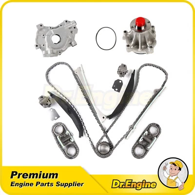 Timing Chain Kit Water Oil Pump 21mm Inlet Fit 02-04 Lincoln Navigator 5.4L Foto 1 de 4