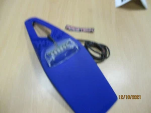 PORTATARGA  A LED EXTREME CON LENTE TRASPARENTE BLU RACETECH R-PTLED1BL006 - Imagen 1 de 4