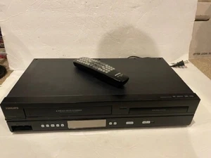 Philips DVP3345VB/F7 DVD VCR Combo VHS Recorder Player W/remote 100% working - Picture 1 of 9