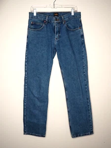 Lee Herrenjeans 30 x 30 Regular Fit Medium Wash Straight Leg 5 Pocket - Bild 1 von 6