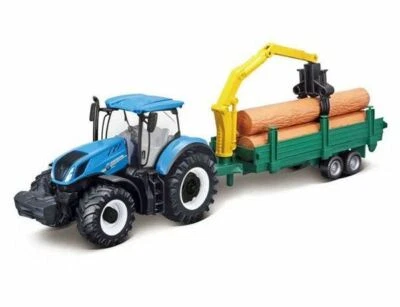 Bburago New Holland T7.315 Diecast Model Farm Tractor - 18-31655 - Image 1 of 3