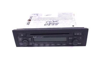 CD Autoradio original Audi Concert A3 8P Player 8P0035186 C + Radio Code - Bild 1 von 2