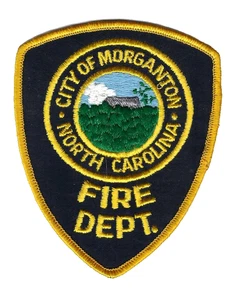 *HTF* Morganton( Bruke Co.) NC North Carolina Fire Dept. patch - NEW! - Picture 1 of 1