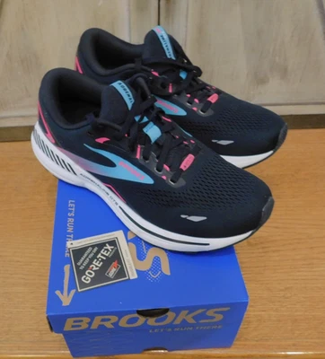 Zapatos para correr Brooks Adrenaline GTS 23 GTX negros de caña baja con cordones talla 10,5 Foto 1 de 4