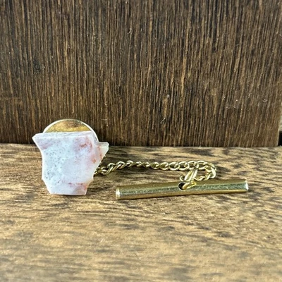 "Corbata piedra natural forma del estado de Arkansas 3/8""" Foto 1 de 4