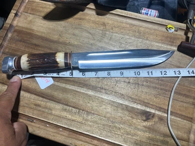 Edge Brand Solingen Germany 485 bowie knife 13.20 inch (26978) - Image 1 of 4