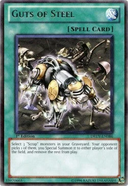 YuGiOh Guts of Steel DREV-EN086 Rare Englisch Excellent 1st - Bild 1 von 2