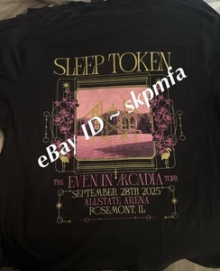 SLEEP TOKEN Shirt L Rosemont 💯 Official Merch😴 🪙 EIA Tour 2025 🦩Large NEU - Bild 1 von 3
