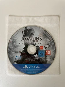 Assassin's Creed 3 III Remastered PS4 Disco Solo PlayStation 4 Probado - Imagen 1 de 2