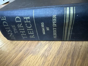 Inside the Third Reich by Albert Speer 1970 Hardcover 1st Printing Binding Issue - Imagen 1 de 23