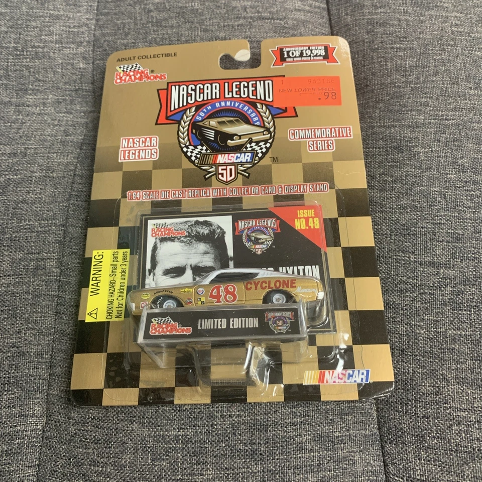 Racing Champions 1998 NASCAR Gold Commemorative Series #33 Car