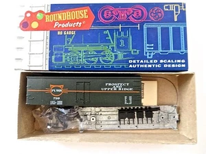 HO Roundhouse Heritage Car #4 36' Wood Sided Prospect & Upper Ridge PURR Reefer - Picture 1 of 4