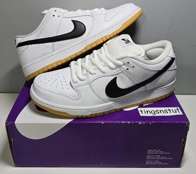 Nike SB Dunk Low 'White Gum' CD2563-101, talla 11,5 M Foto 1 de 4