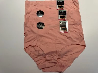 NWT BALI Comfort Revolution Soft Touch Brief Panties DFSTBF Size XL 8  3 Pairs - Image 1 of 4