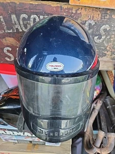 Vintage Polaris by Bell INDY Racing Snowmobile Helmet Large L - Foto 1 di 13