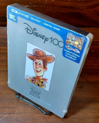 Toy Story (1995) Limited Edition 4K Steelbook (4K+Blu-ray)-NEW-Free Box Shipping Foto 1 de 4