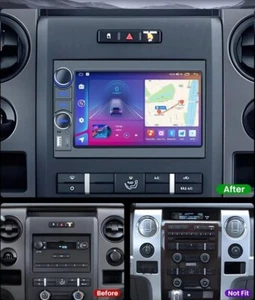 GPS Navi Carplay For Ford Mustang 2005-2009 Android 12 Apple Car Stereo Radio US - Picture 1 of 13