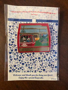 Disney Pin Trading WDW Transport Skyliner Mickey Mouse Minnie Gondola 3D Pin