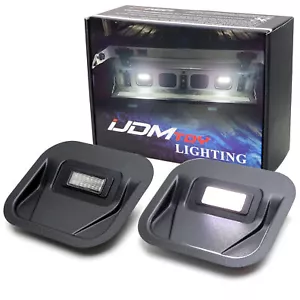 White GM Truck Bed MultiPro Tailgate Step LED Light Kit For 19+ Sierra/Silverado - Picture 1 of 9