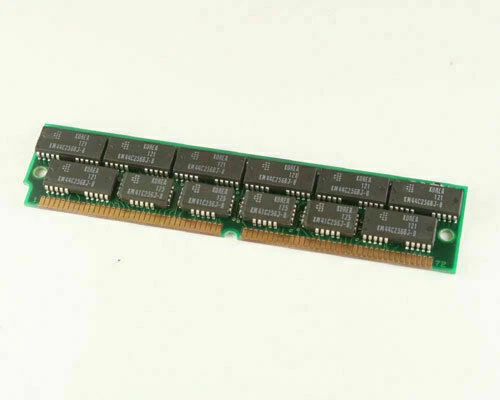 1x Samsung 1MB SIMM Single Inline Memory Module RAM KMM536256BG-8 72-pin - Image 1 of 1