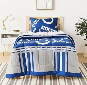 Northwest NFL Indianapolis Colts Twin Bed in Bag Set - Picture 1 of 5