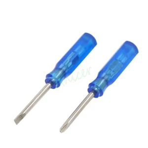Mini Size 45mm x 1.6mm 2mm 2.5mm 3mm Slotted Flat / Phillips Cross Screwdrivers - Picture 1 of 11