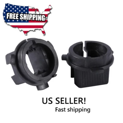 H7 HID Xenon Bulbs Adapters Holders FOR Hyundai Genesis Coupe Veloster Sorento - Image 1 of 4