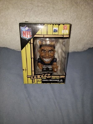 Odell Beckham JR. figurine EEKEEZ NY Giants NFL nip FOCO Forever Collectibles - Image 1 of 4