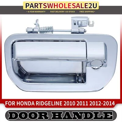 Manija de puerta trasera cromada lateral para Honda Ridgeline 2010-2014 74810-SJC-A21ZK Foto 1 de 4