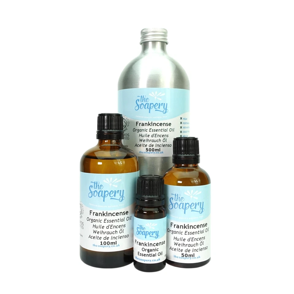 THE SOAPERY Frankincense Essential Oil – Organic 100% Pure and Certified