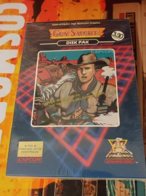 Gun Smoke (Capcom 1985) Commodore 64 (Disk, Manual, Box) works 8-bit classic - Bild 1 von 3