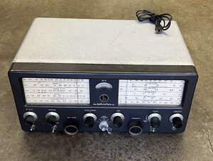 Vintage Hallicrafters SX-71 Ham 5-Band Radio Receiver Shortwave AM Lights Up - Zdjęcie 1 z 23