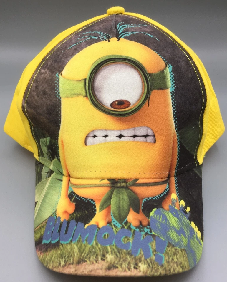 Minion's Cappellino/Cappello per Bambini - Giallo - Blumock - 52 cm o 54 cm - Immagine 1 di 1