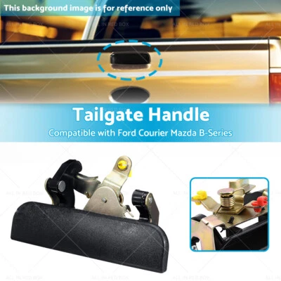 Black Tailgate Handle Suitable for Mazda B-Series Ford Courier PE PG PH 98-06 - image 1 of 4