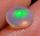 0.7 Cts Natural Ethiopian Opal Oval Gemstone 7X5x3 Mm