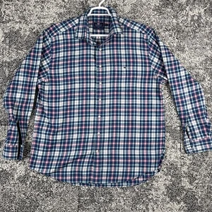 Vineyard Vines Performance Shirt Mens XL Classic Fit Tucker Shirt Long Sleeve - Picture 1 of 13