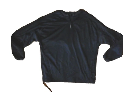 Pullover Elite 1/4 Cremallera L/Sl Azul Marino Chaqueta Bolsillos Polar Interior Golf Talla: 2XL USADO EN EXCELENTE ESTADO Foto 1 de 3