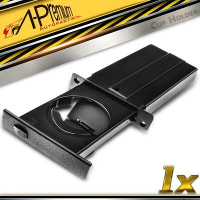Porta-copo preto dianteiro direito para BMW E60 E61 525i 528i 528xi 530xi 51459125626 - Imagem 1 de 4