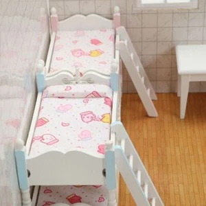 Litera miniatura para casa de muñecas escala 1:12 muebles de madera para habitación infantil - Imagen 1 de 6