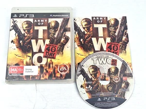 Army Of Two 40th Day PS3 PlayStation 3 With Manual PAL - OZ SELLER - Picture 1 of 2
